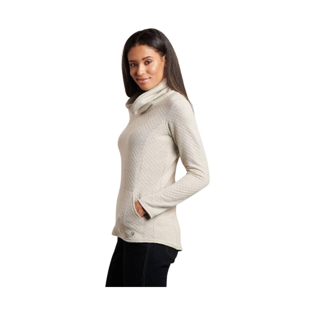 Kuhl Women's Athena Pullover - Dove - Lenny's Shoe & Apparel