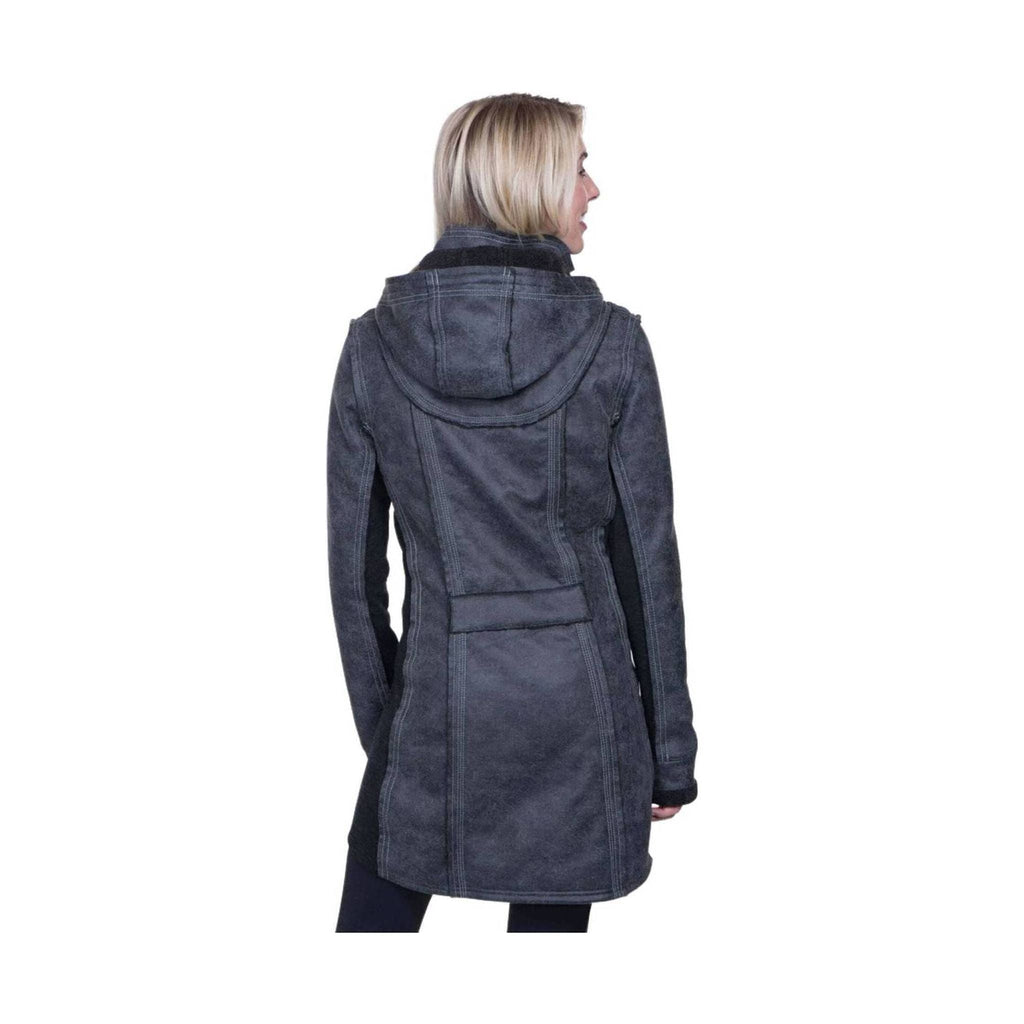 Kuhl Women's Dani Sherpa Trench - Raven - Lenny's Shoe & Apparel