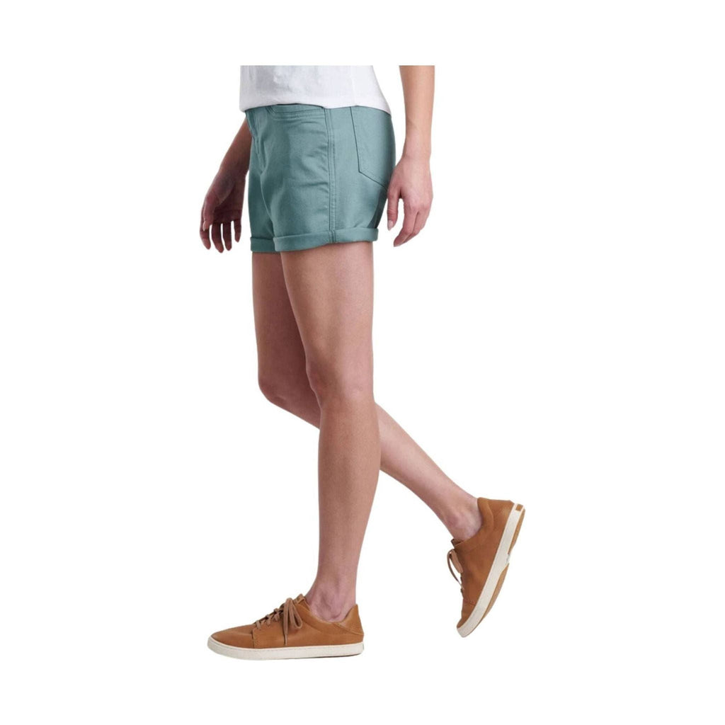 Kuhl Women's Kontour Short 8 - Eucalyptus - Lenny's Shoe & Apparel