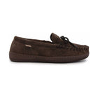 Lamo Men's Moccasin Slipper - Chocolate - Lenny's Shoe & Apparel