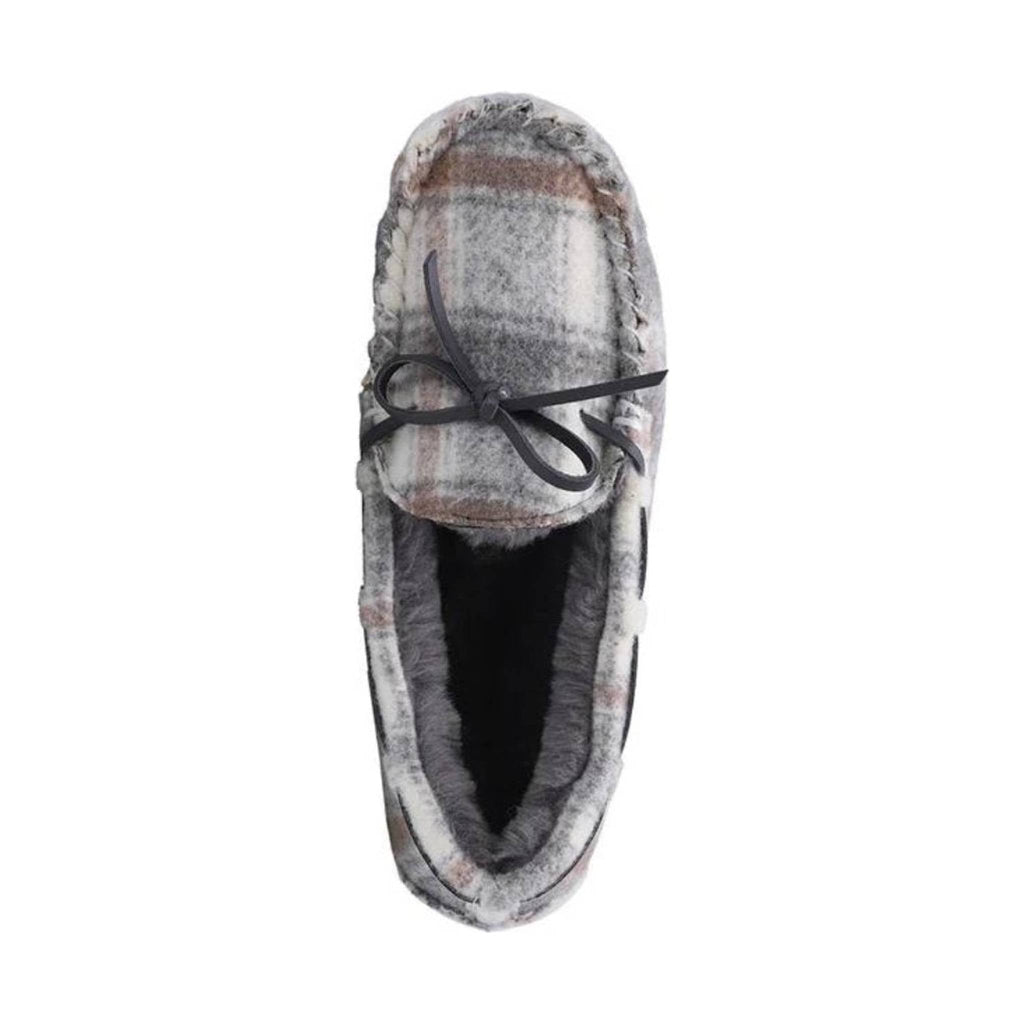 Lamo Women's Britain Moc II - Grey Plaid - Lenny's Shoe & Apparel