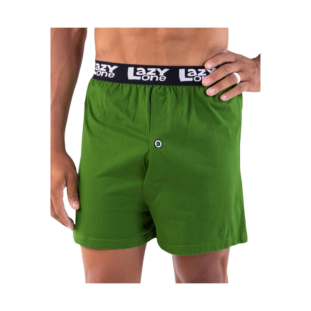 Lazy One Men's Donkey Funny Boxer - Green - Lenny's Shoe & Apparel