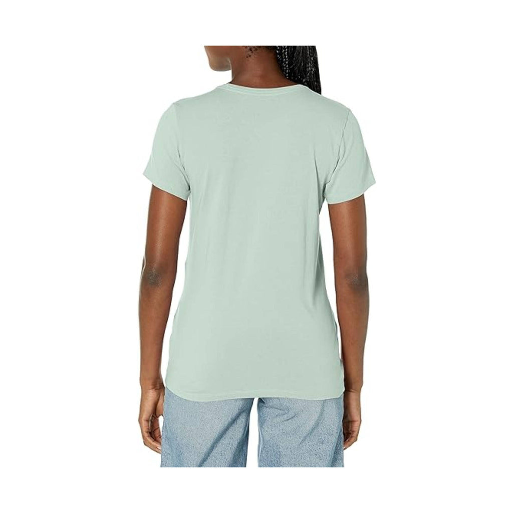 Life Is Good Women's Peace Love Coffee Tee - Sage Green - Lenny's Shoe & Apparel