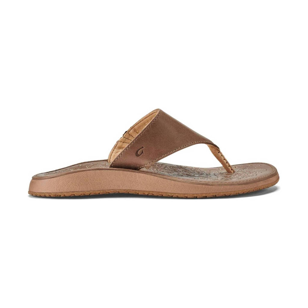 Olukai Women's Paniolo Lipi Flip Flop - Tan - Lenny's Shoe & Apparel