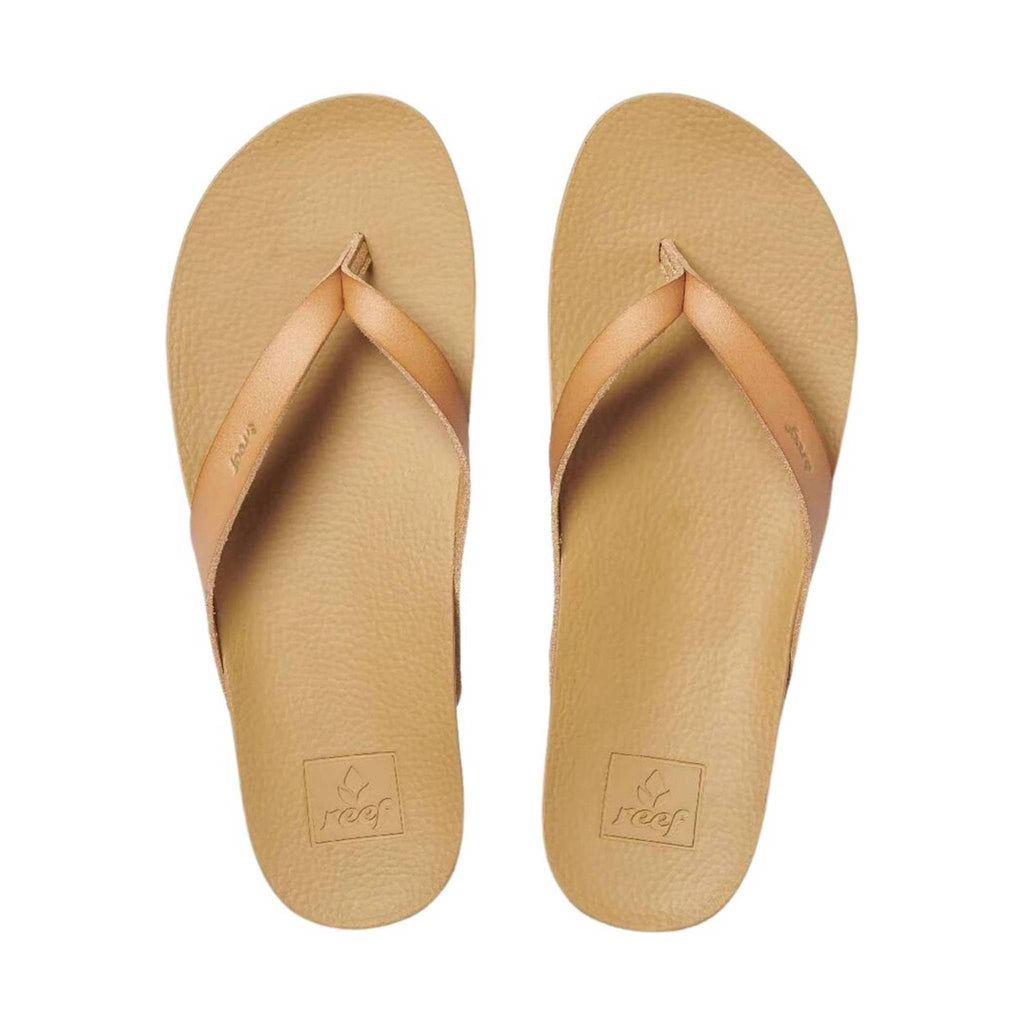 Reef Women's Cushion Court Flip Flop - Natural - Lenny's Shoe & Apparel