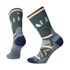 Smartwool Women's Light Cushion Under the Stars Crew - Dark Sage - Lenny's Shoe & Apparel