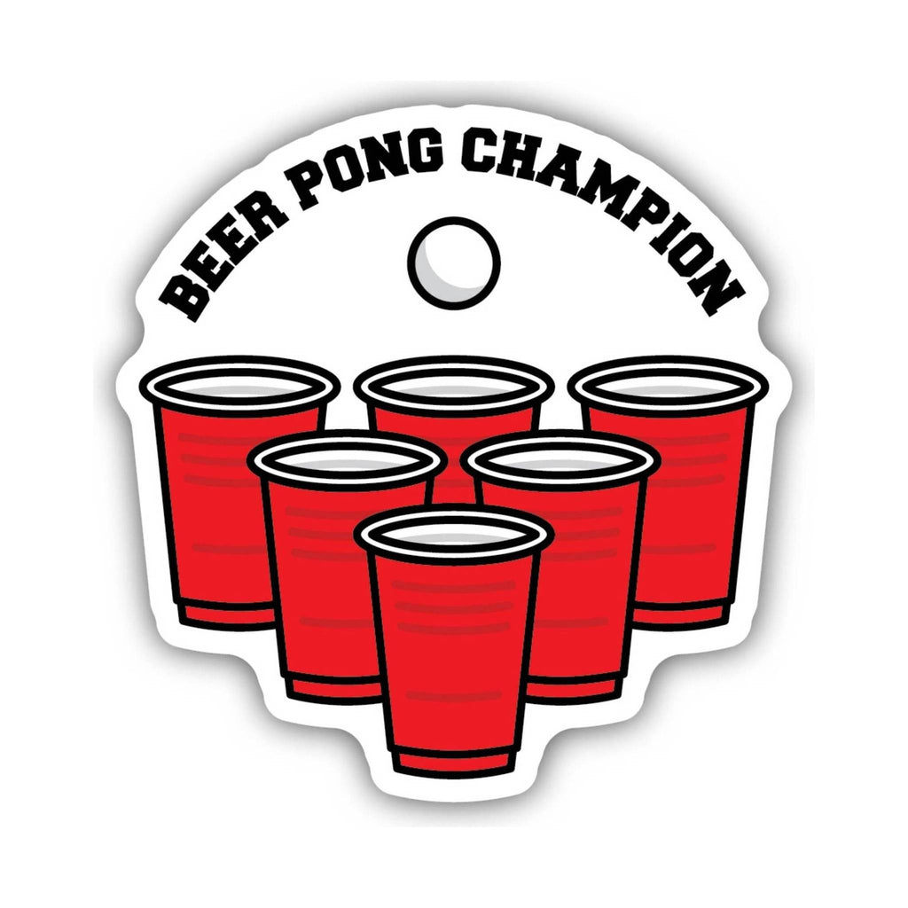 Sticker Northwest Beer Pong Champion - Lenny's Shoe & Apparel