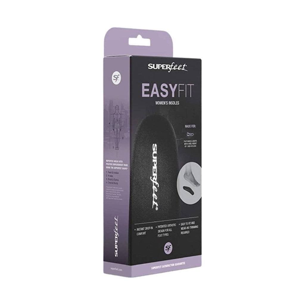 Superfeet Women's Easy Fit - Raven - Lenny's Shoe & Apparel