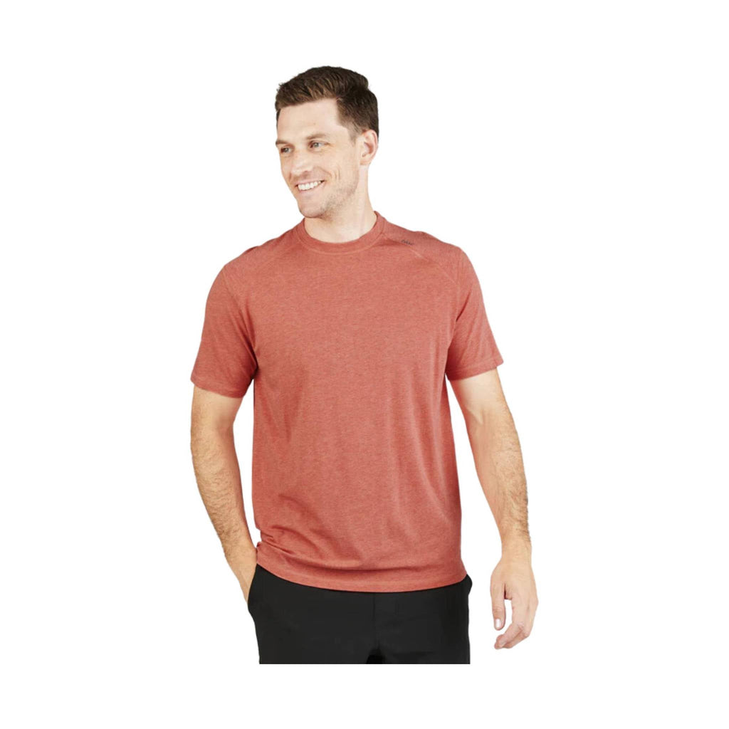 Tasc Men's Carrollton Fitness Tee - Sahara Heather - Lenny's Shoe & Apparel