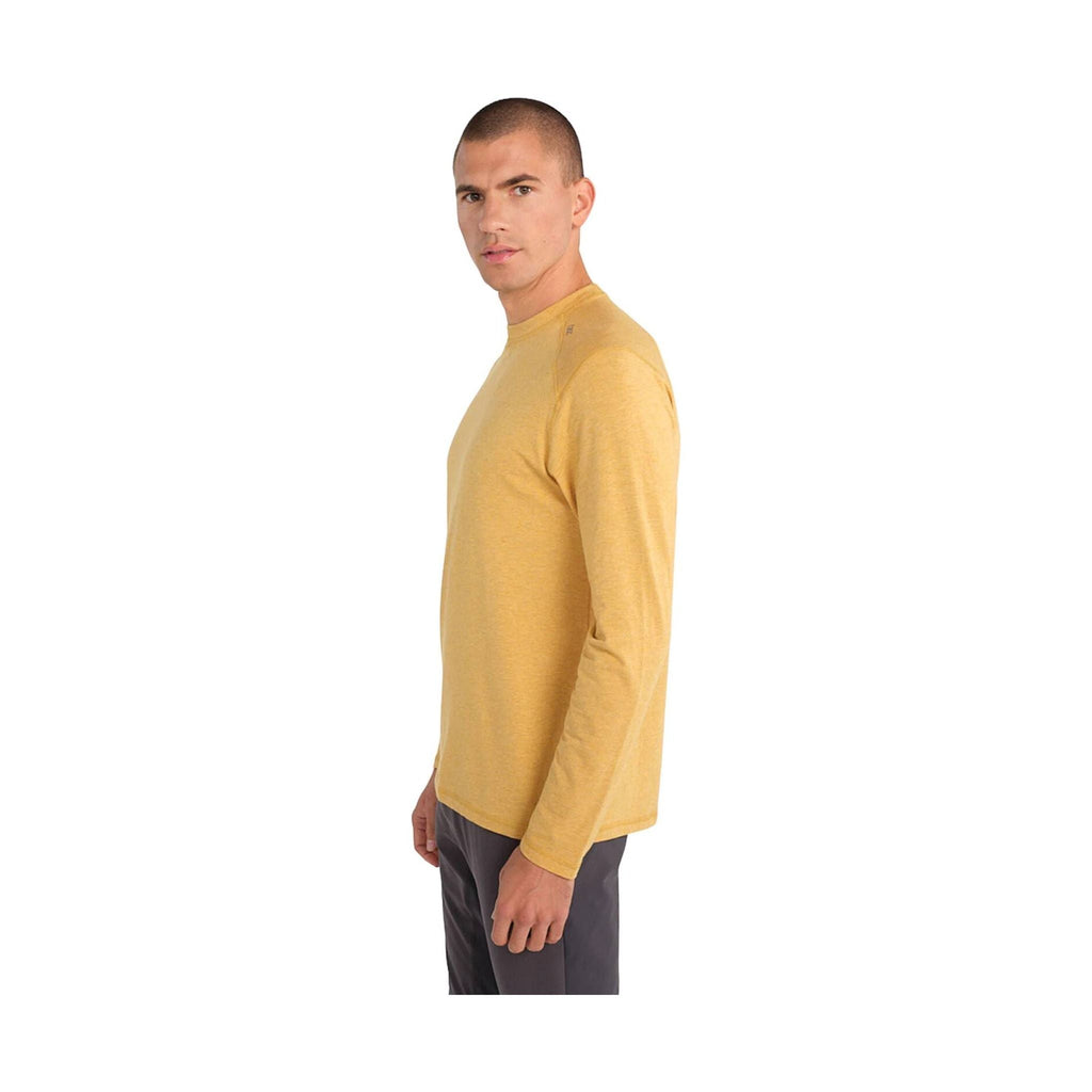 Tasc Men's Carrollton Heather Long Sleeve Shirt - Golden Heather - Lenny's Shoe & Apparel