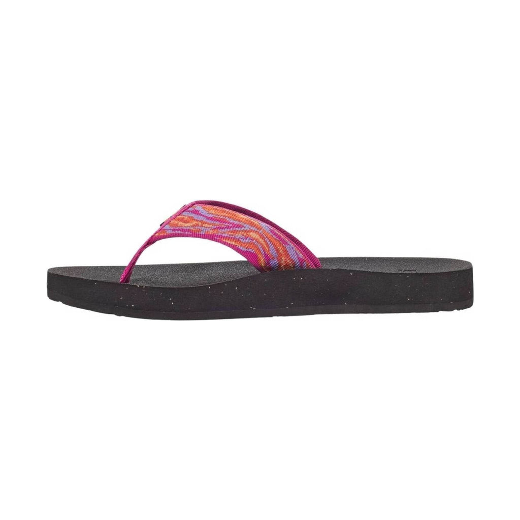 Teva Women's Reflip Flip Flop - Waves Rose Violet - Lenny's Shoe & Apparel