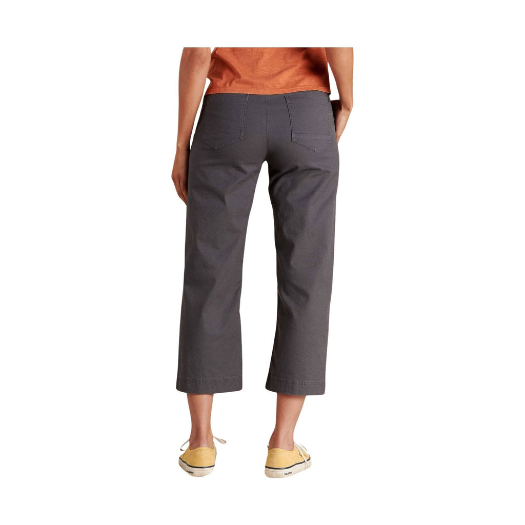 Toad & Co Women's Earthworks Wide Leg Pant - Soot - Lenny's Shoe & Apparel