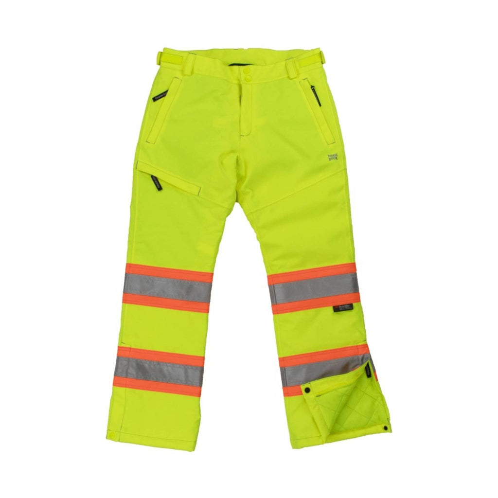 Tough Duck Women's Insulated Flex Safety Pant - Fluorescent Green - Lenny's Shoe & Apparel