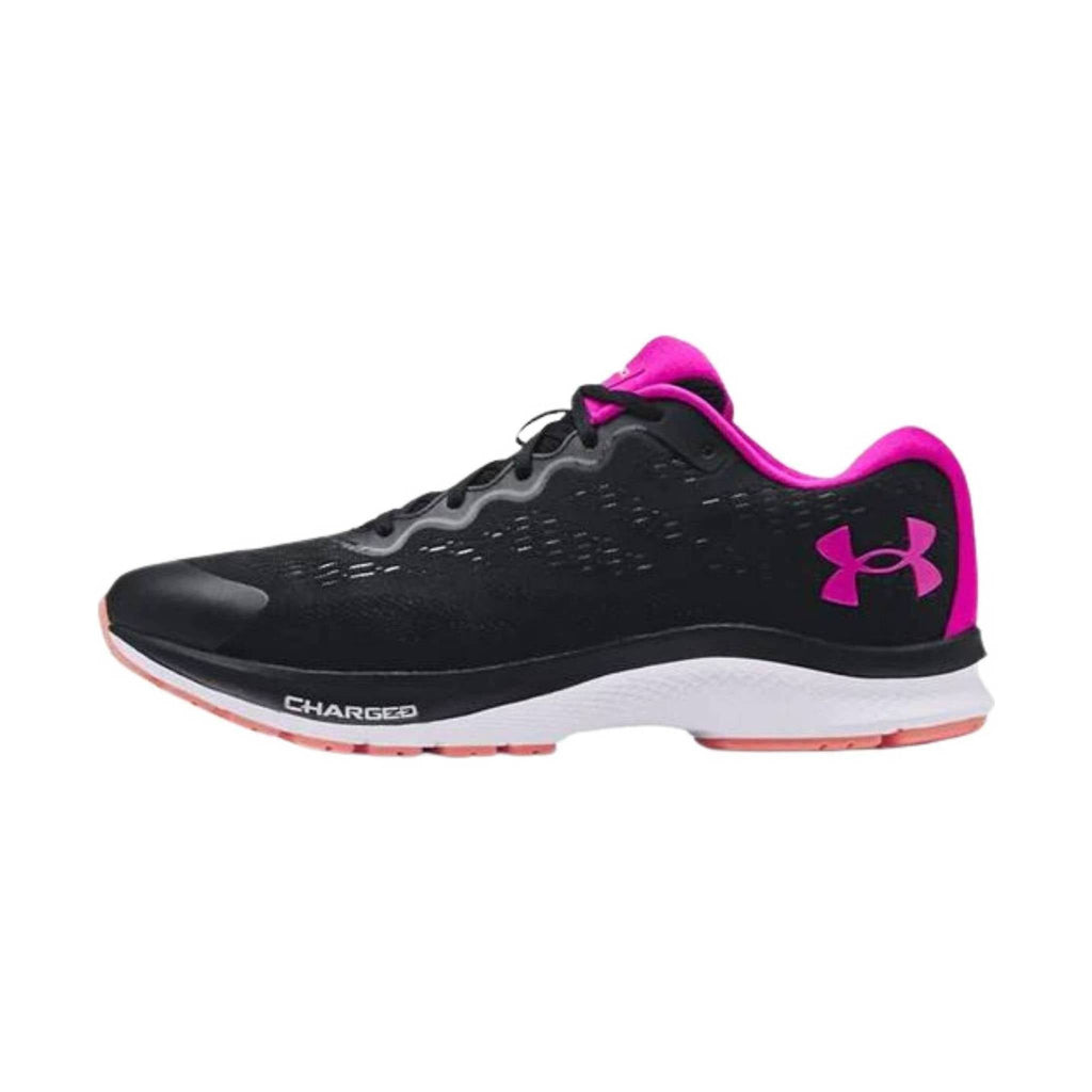 Under Armour Women's Charged Bandit 6 - Black/Purple - Lenny's Shoe & Apparel