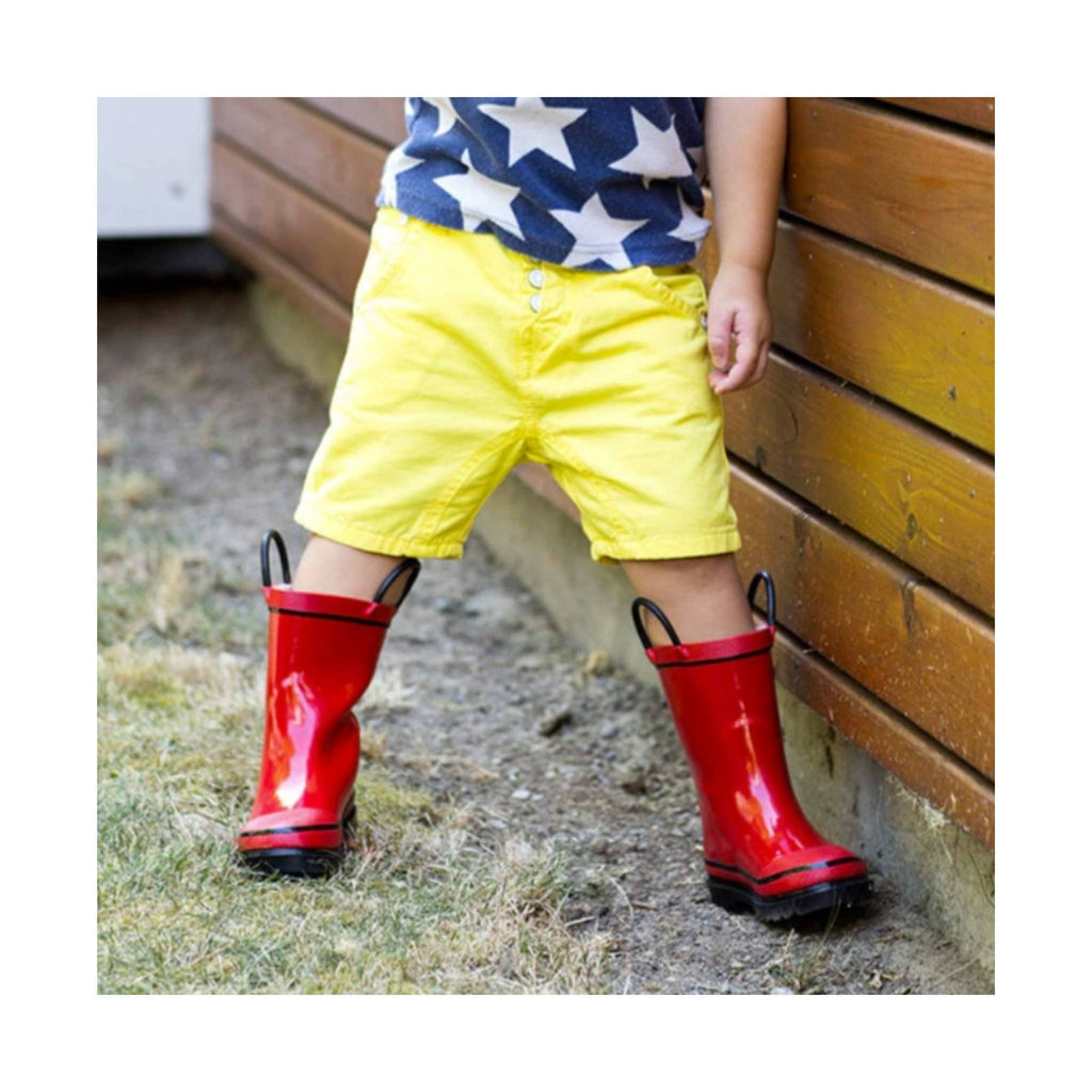 Western Chief Kids' Firechief 2 Rain Boot - Dark Red - Lenny's Shoe & Apparel