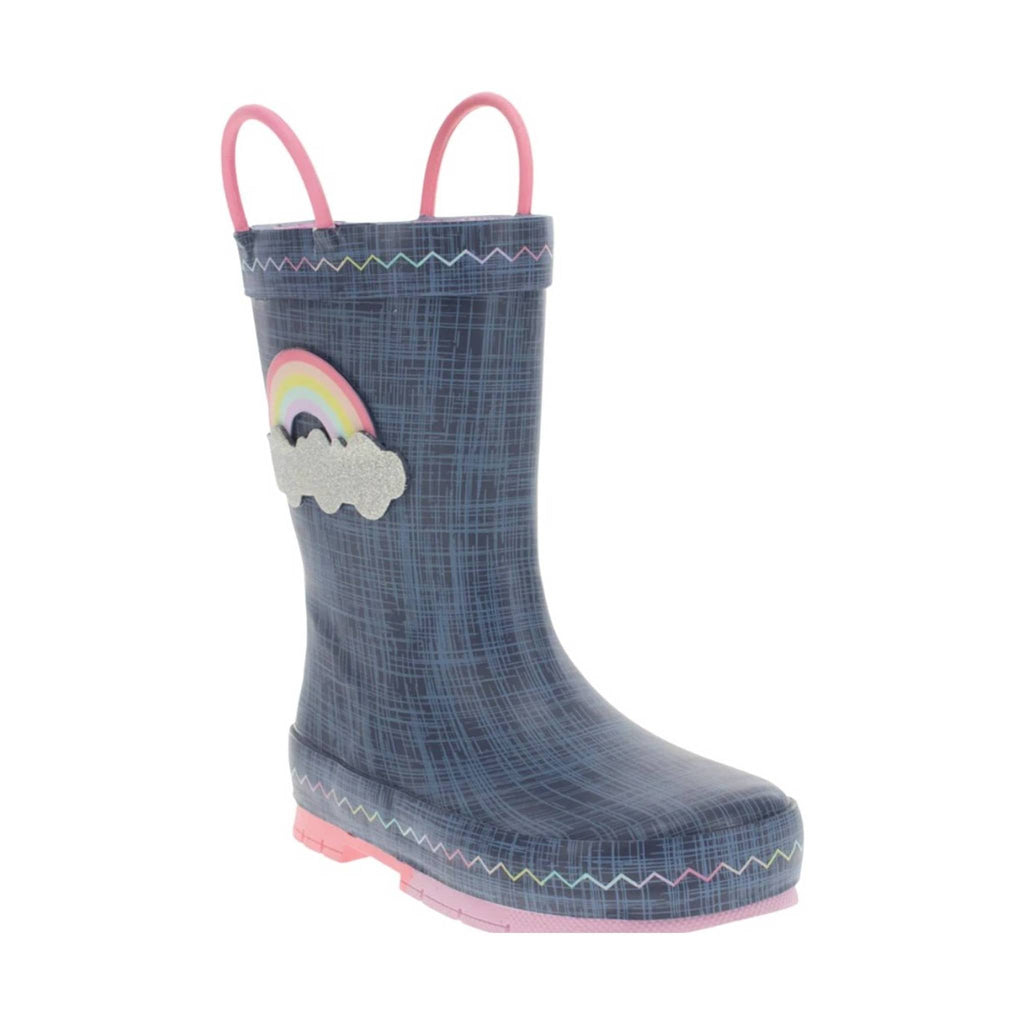 Western Chief Kids' Jean Patch Rain Boot - Blue - Lenny's Shoe & Apparel