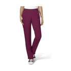 WonderWink Women's Flat Front Cargo Scrub Pant - Wine - Lenny's Shoe & Apparel