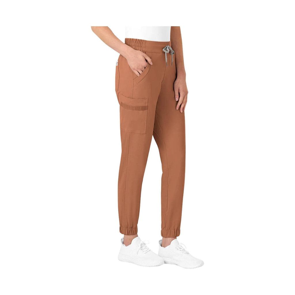 WonderWink Women's Jogger Scrub Pant - Clay - Lenny's Shoe & Apparel