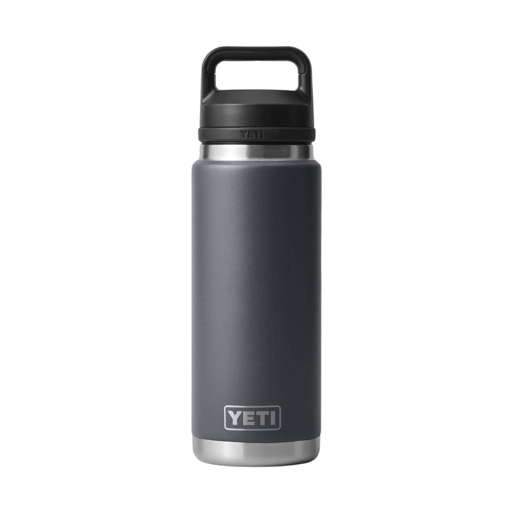 YETI Rambler 26 oz Bottle W/ Chug Cap - Charcoal - Lenny's Shoe & Apparel